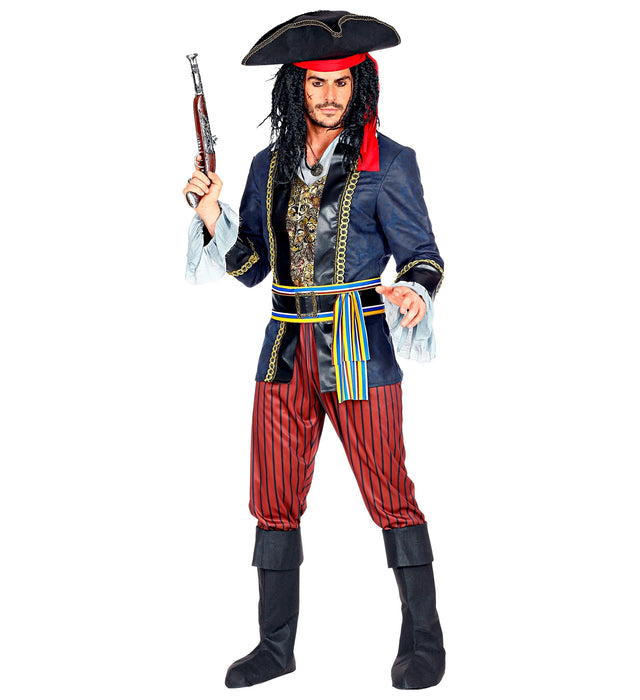 COSTUME CAPITANO DEI PIRATI DEI MARI