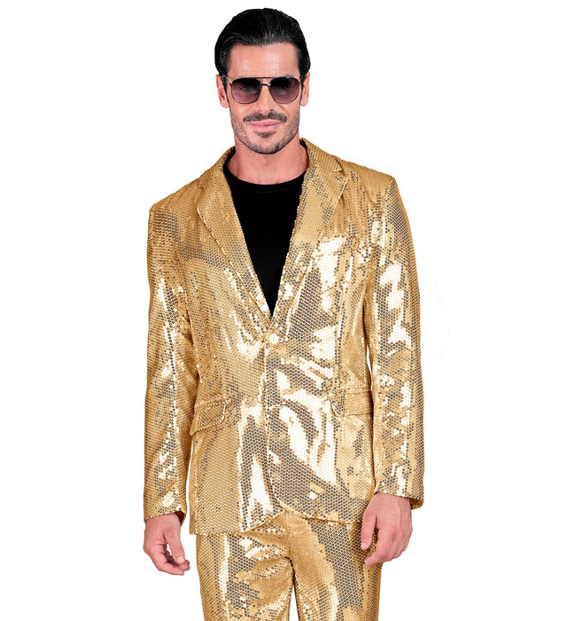 GIACCA IN PAILLETTES ORO M