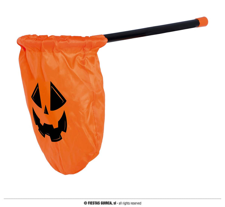 CESTINO ZUCCA TRICK OR TREAT CON MANICO