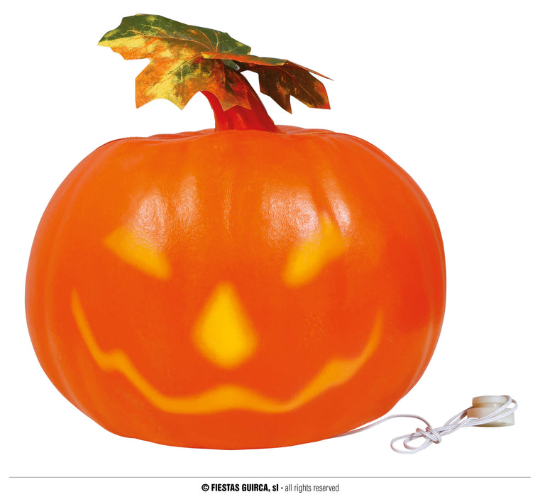 ZUCCA DI HALLOWEEN CON LUCI E SUONI