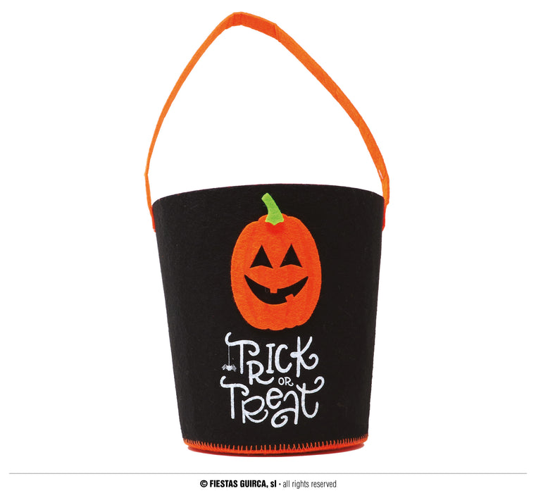 SECCHIELLO ZUCCA TRICK OR TREAT HAPPY HALLOWEEN