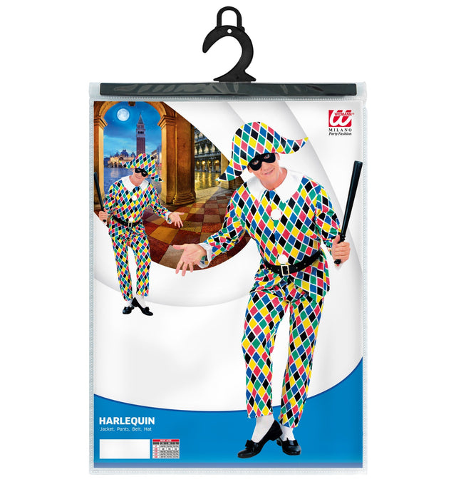 COSTUME DA ARLECCHINO DA ADULTO