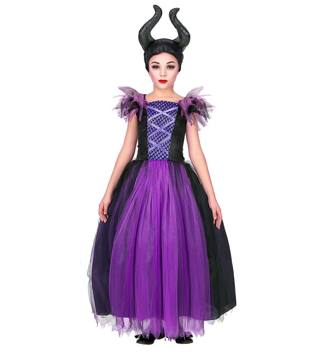 COSTUME MALEFICA PER BAMBINA