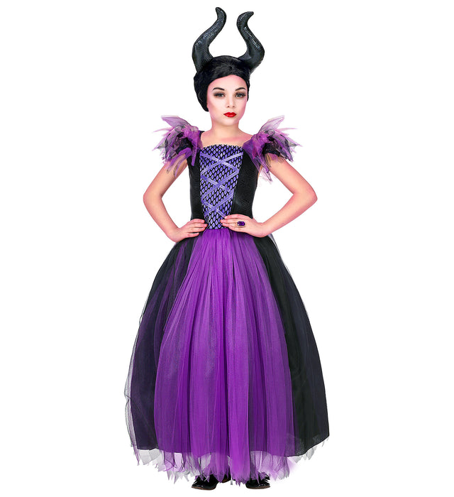 COSTUME MALEFICA PER BAMBINA