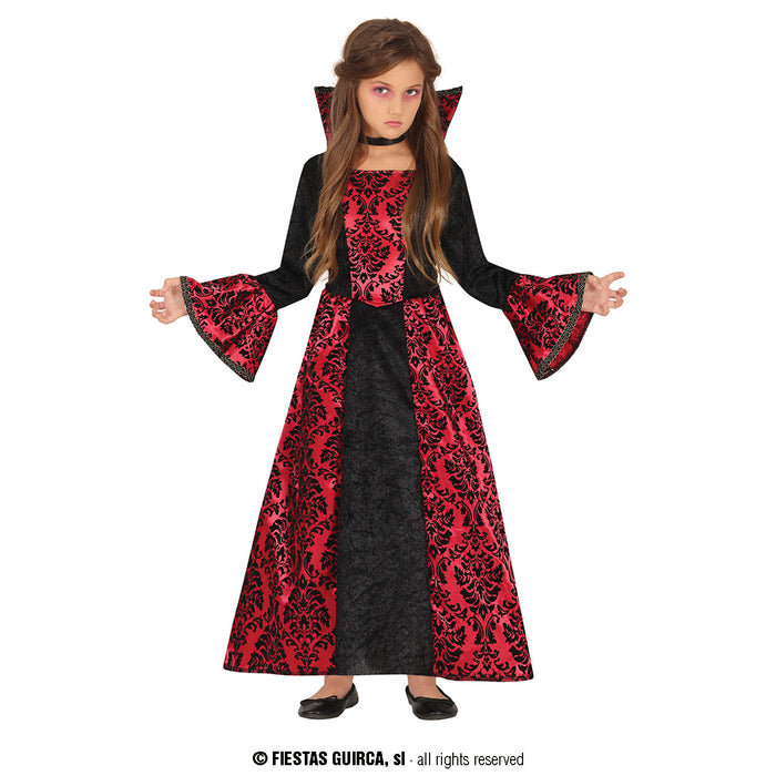 COSTUME VAMPIRESSA GLAMOUR BAMBINA