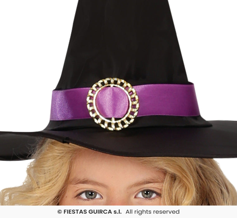 COSTUME STREGHETTA VIOLA DI HALLOWEEN