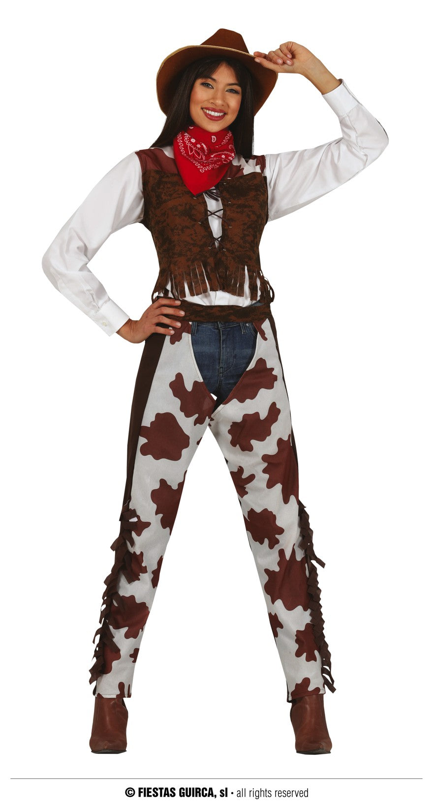 COSTUME WESTERN COWGIRL L —