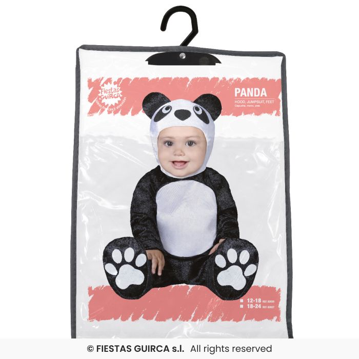 COSTUME BABY PANDA 18-24 MESI