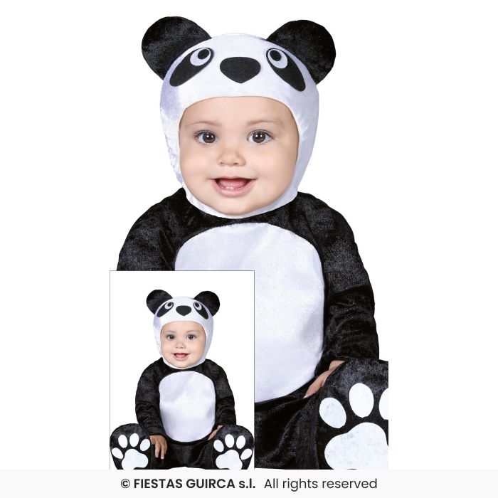 COSTUME BABY PANDA 18-24 MESI