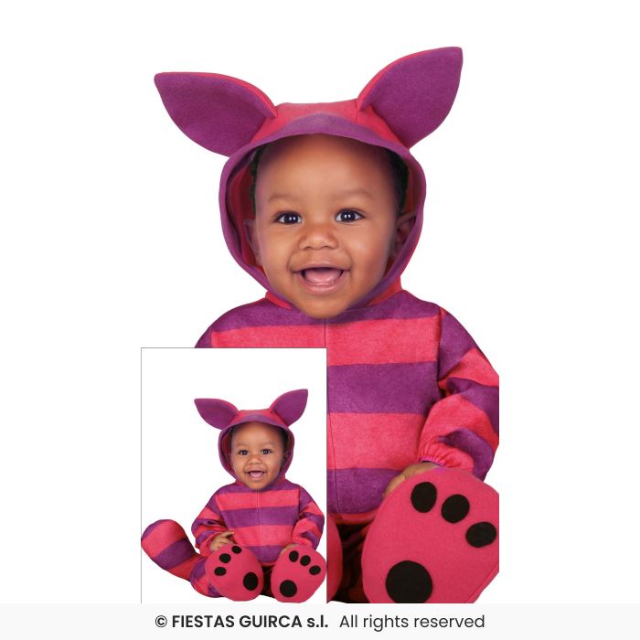 COSTUME BABY GATTO VIOLA