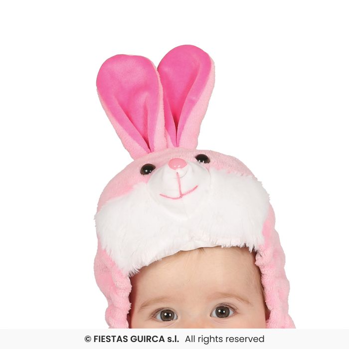 COSTUME BABY CONIGLIETTO ROSA