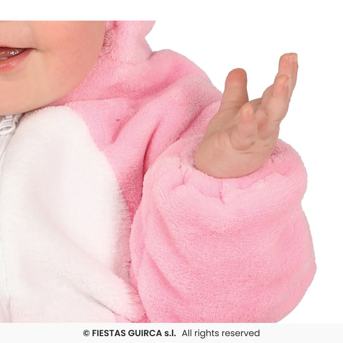 COSTUME BABY CONIGLIETTO ROSA