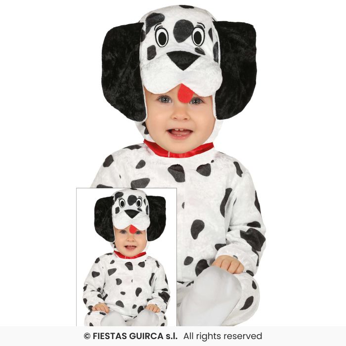 COSTUME BABY CANE DALMATA NEONATO