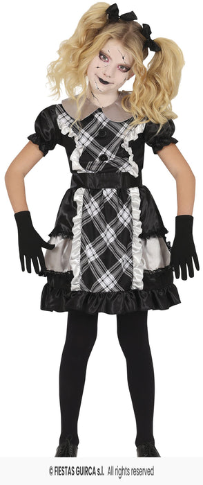 COSTUME DA BAMBOLA DI PORCELLANA HORROR