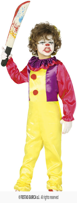 COSTUME PAGLIACCIO MALEFICO CLOWN PRANK