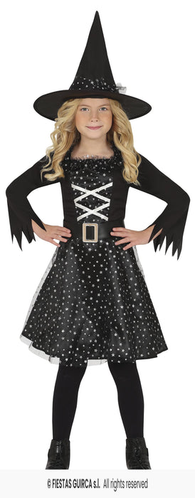 COSTUME DA STREGA STELLATA DI HALLOWEEN