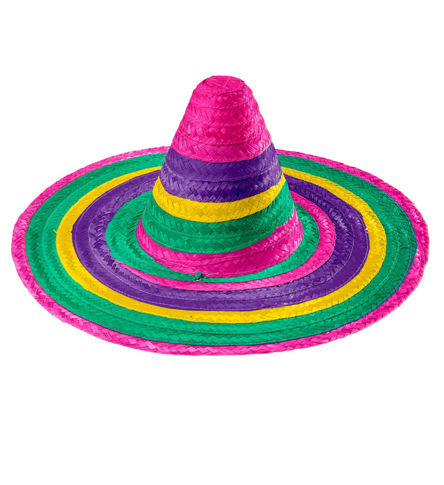 SOMBRERO MULTICOLORE CM 50 FESTA MESSICANA