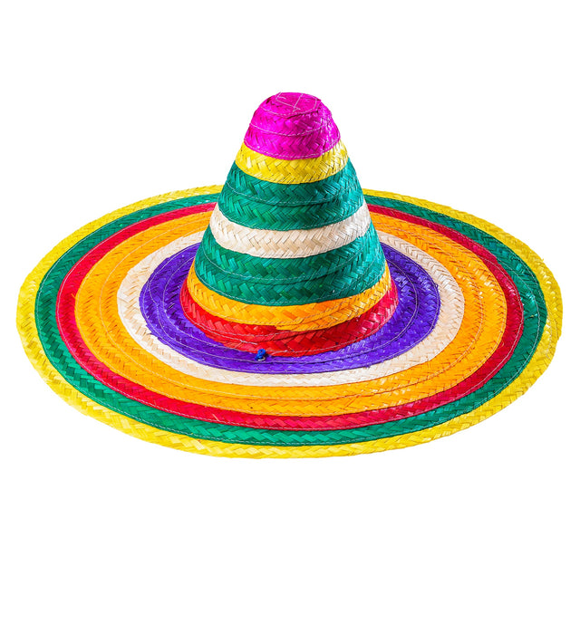 SOMBRERO MULTICOLORE CM 50 FESTA MESSICANA