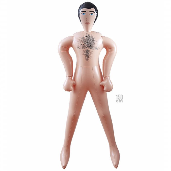 Gorgeous Gavin bambola bambolo gonfiabile uomo bianco fluo muscoloso  nubilato