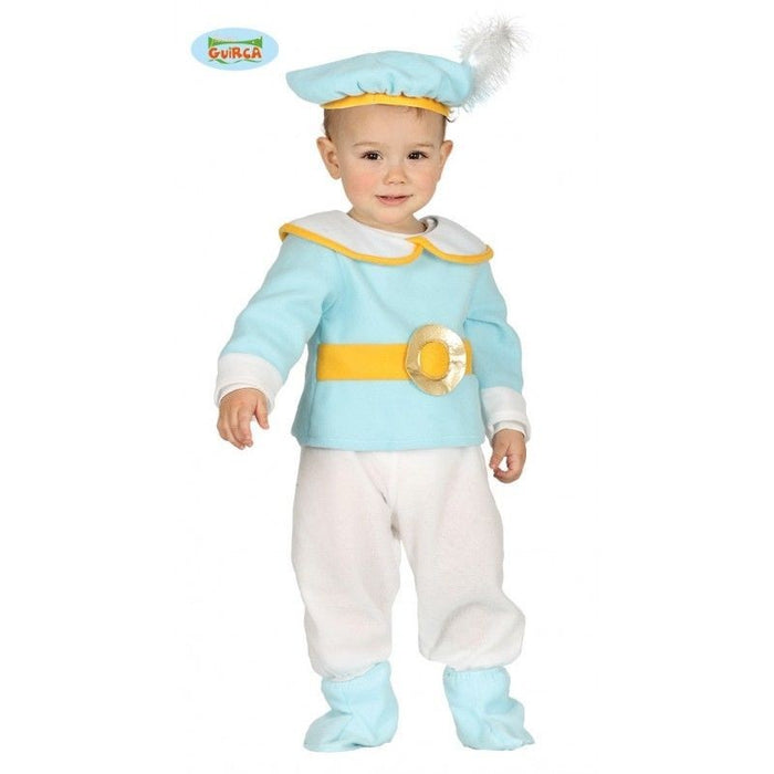 COSTUME BABY PRINCIPE AZZURRO NEONATO